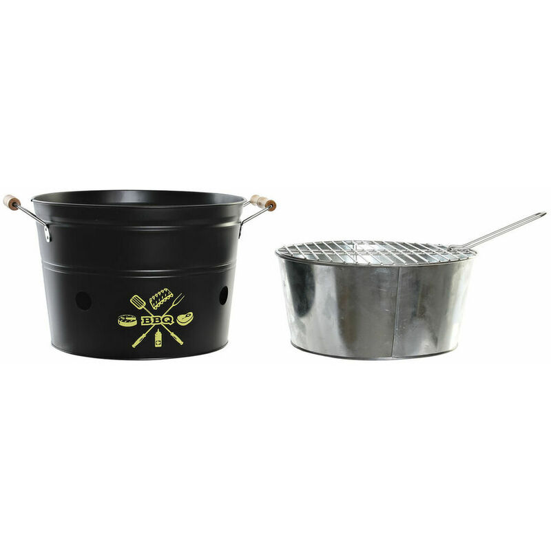 

Barbacoa Portátil DKD Home Decor Metal (49 x 34 x 23 cm) -