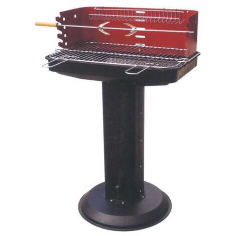Barbacoa rectangular de pie 58X38 h 70 Lapillo 00066
