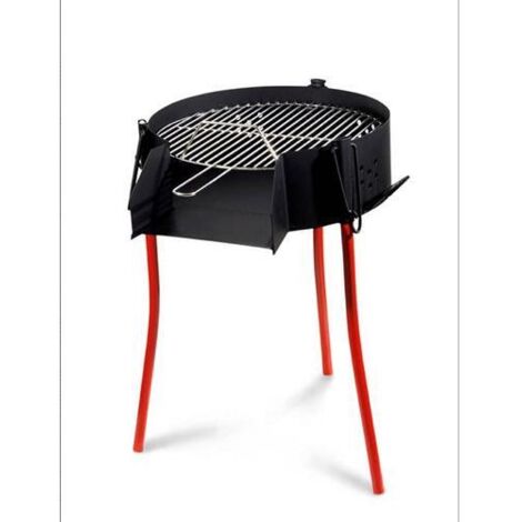 Barbacoa rustica GARCIMA 60 + parrilla rueda 41050