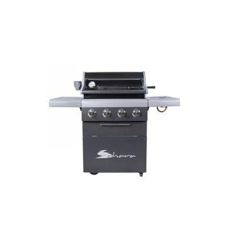 

Barbacoa X350 de tres quemadores + Hornillo Lateral - Sahara