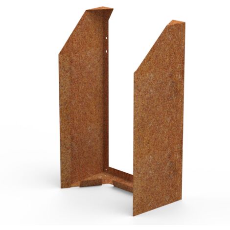 Barbecook Nestor Adapter in acciaio corten