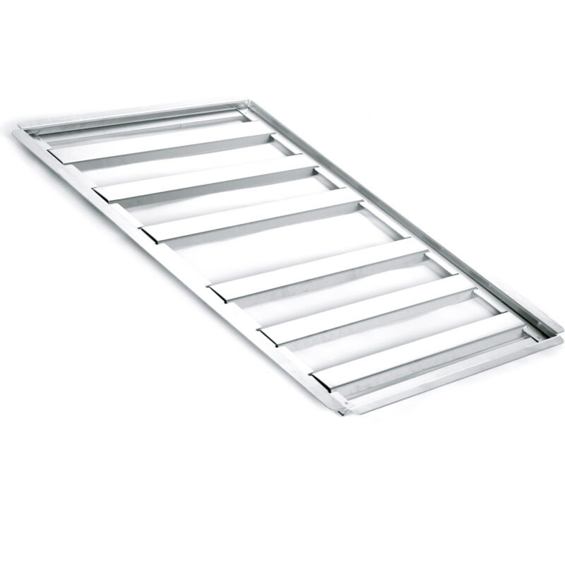 Plaque de protection récupérateur de graisse pour barbecue gaz Green Fire GN2/1 530x650mm