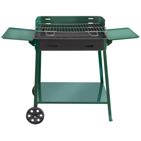Barbecue a Carbone Fuego Con Ruote e Ripiani