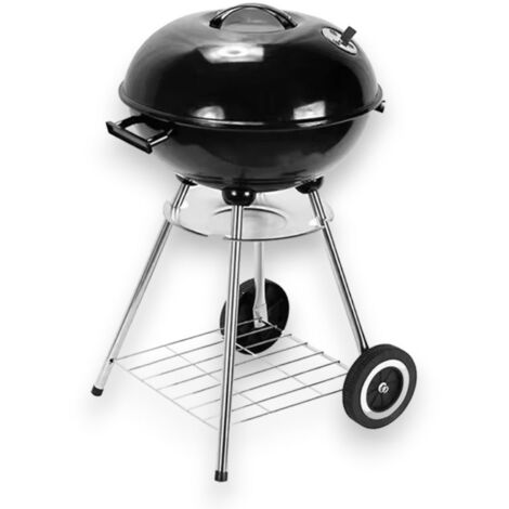 Barbecue a carbone miami da esterno con lamiera in acciaio 44x44xH71 cm