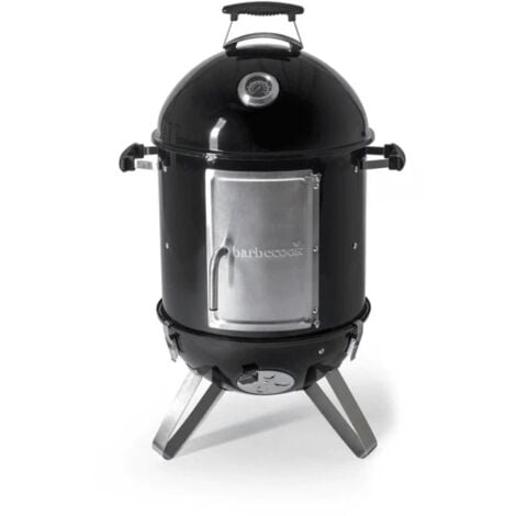 barbecue a carbonella affumicatore barbecook "smoker oscar m" ø 44 cm