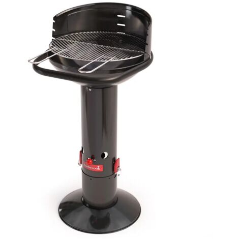 barbecue a carbonella barbecook "loewy 45" in acciaio griglia 43 cm