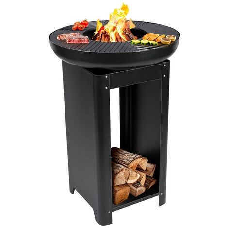 Barbecue à charbon de bois Brasero Teppanyaki Ø 61 x H90 cm BBQ COLLECTION