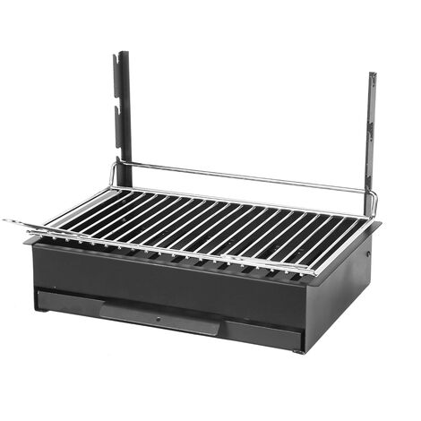 Barbecue à charbon de bois Original Vulcain 48*28 Acier LE MARQUIER