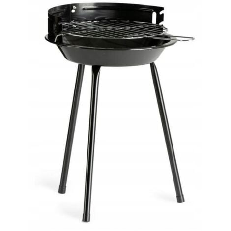 BARBECUE À CHARBON DE BOIS ROND PORTABLE GARDEN TOURIST Landmann 27 x 27 cm