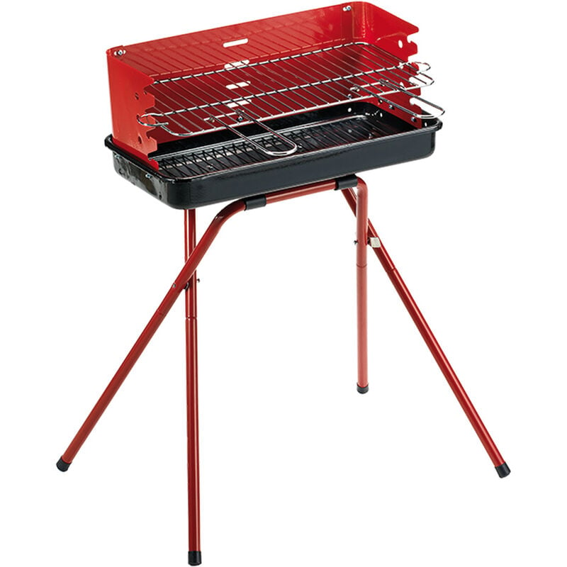 Iperbriko - Barbecue 80 Eco Cm 47 x 24 - h Cm 72 Ompagrill