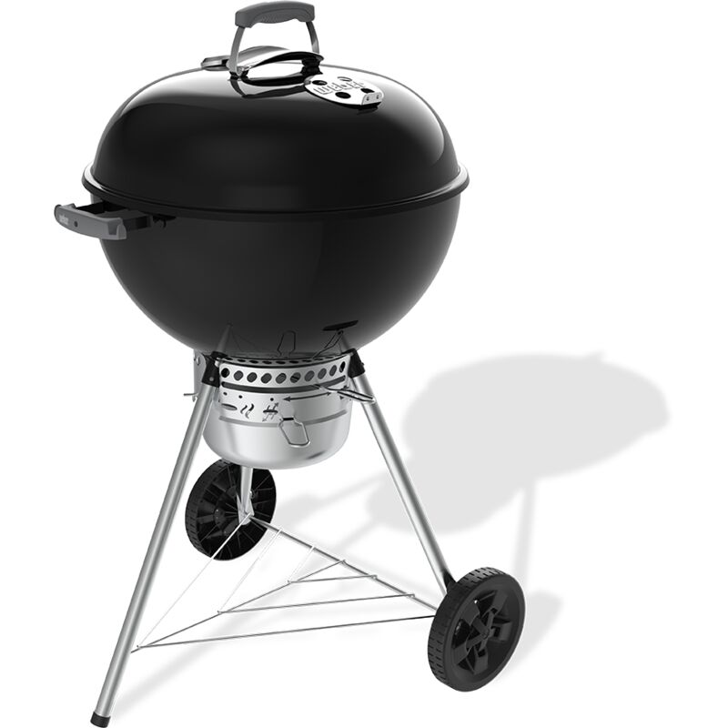 Barbecue À Charbon Weber Original Kettle Premium 57 cm – Cuve Acier Émaillé, Thermomètre - vue 5