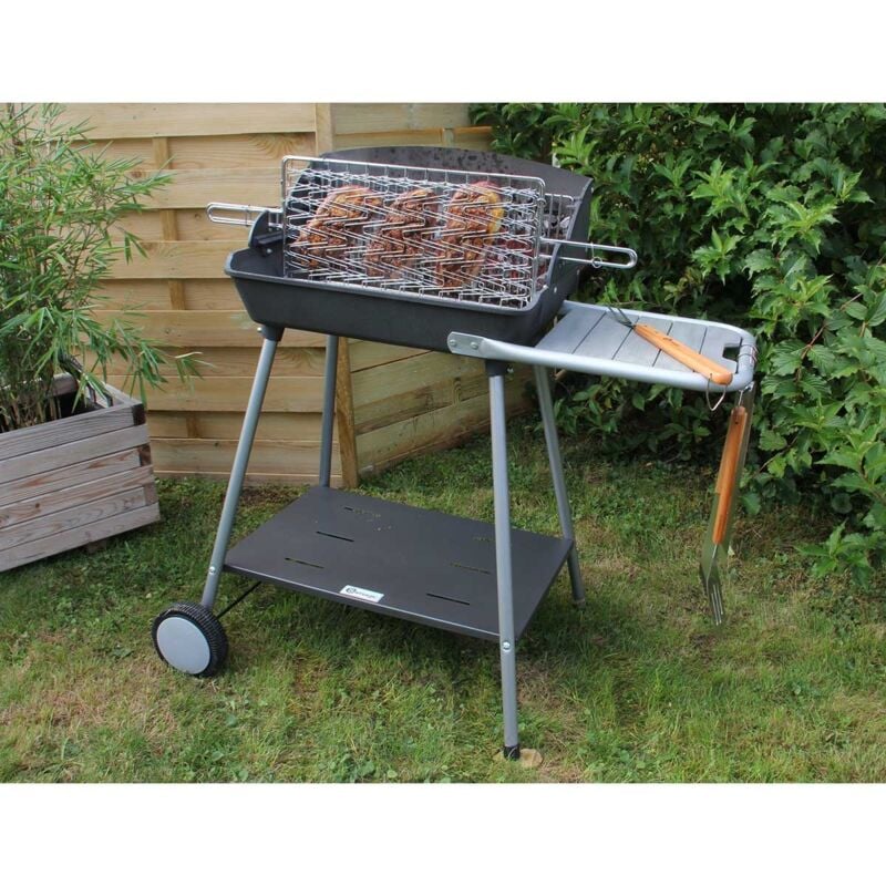 Barbecue à charbon Somagic EXEL DUO GRILL 375738 Exel Duo Grill Barbecue Charbon Fonte Vertical | SOMAGIC