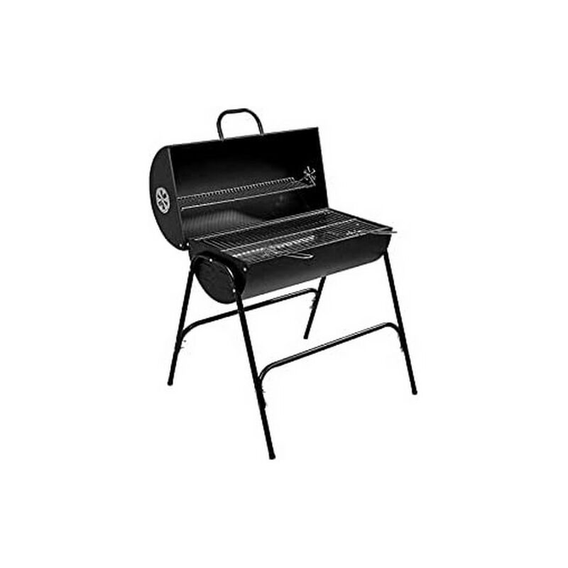 Barbecue à Charbon sur Pied EDM Noir (79 x 71 x 90 cm)
