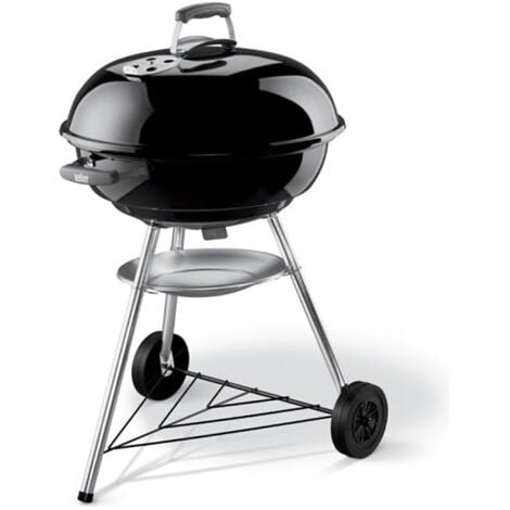 Barbecue à charbon WEBER Compact Kettle 57cm - Noir