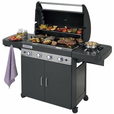 Piastra per Barbecue Davis e Montana 4 Fuochi 41,5x22x2 cm in