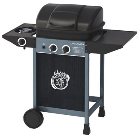 BARBECUE A GAS BBQ EL GAUCHO MODELLO LA PAMPA PLUS CON FORNELLO (20821)