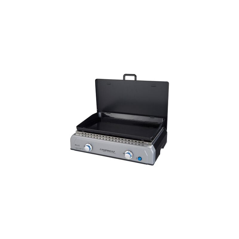 Salone Srl - Campingaz barbecue a' gaz Plancha bf lx 6W 67x52x22 cm surface de cuisson en fonte e'maille'e avec 2 bruleurs Blue Flame Tecnology