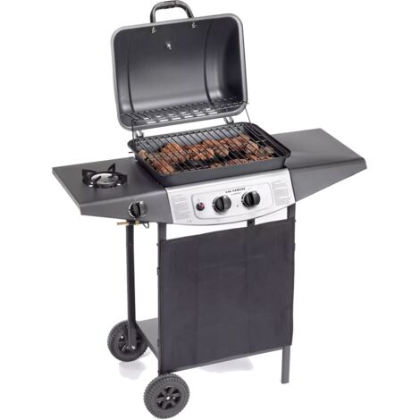 Barbecue a gas con pietra lavica Ompagrill eco gas 4939 Double