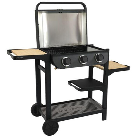 Barbecue a gas da installazione a 3 fuochi da 8,4kw - AM083T - cook'in garden