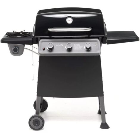 Barbecue a Gas GPL 3 Fuochi 13,1kW con Fornello Laterale Sochef Diablo X