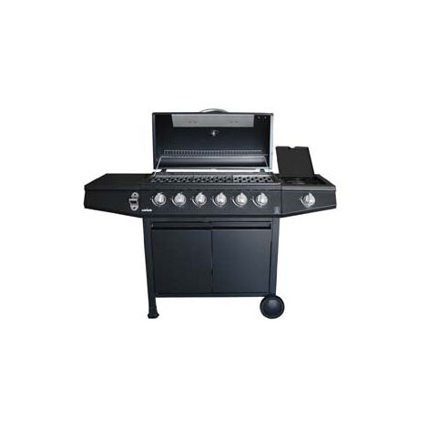 BARBECUE A GAS GPL 6 BRUCIATORI + 1 FORNELLO LAPILLO