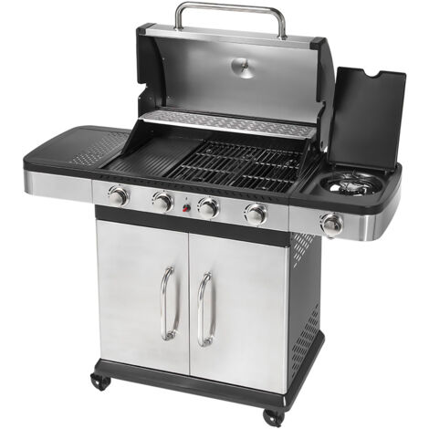 BARBECUE A GAS 'INDIANAPOLIS 5 TITANIUM' kw 18,45  - OMPAGRILL