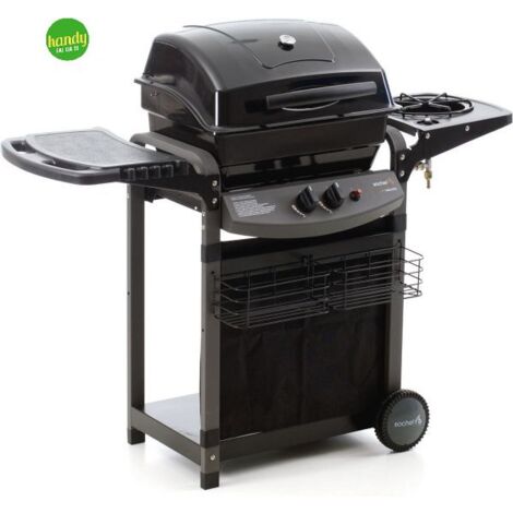 Barbecue a Gas PiùSaporillo Sochef Pietra Lavica e Fuoco Laterale
