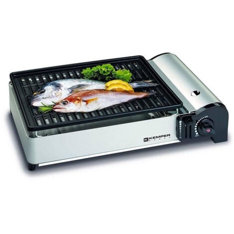 Barbecue grill à gaz de table 1.9Kw - KEMPER - 104997