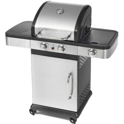 Barbecue A Gaz 'Indianapolis 3 Titanium' Cm. 120 X 50 X H.130