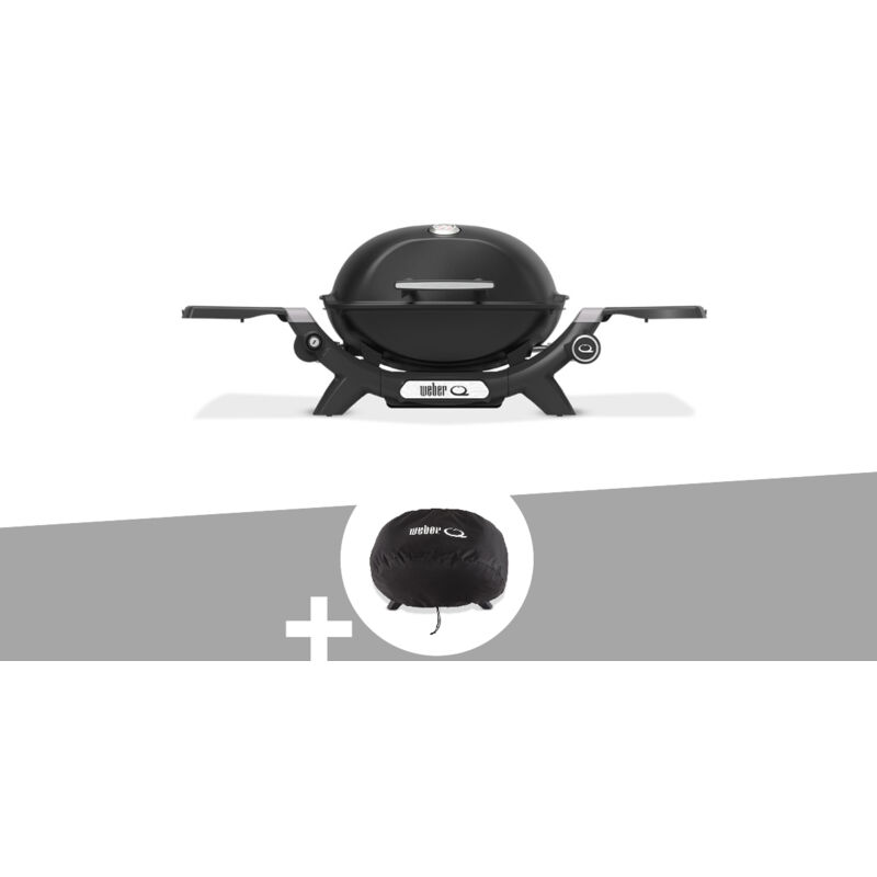 Barbecue à gaz Q 1200N noir + Housse - Weber