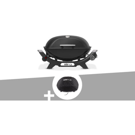 Barbecue à gaz Q 2100N noir + Housse - Weber