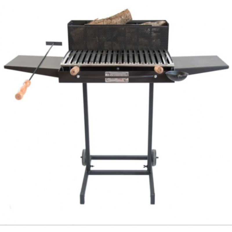 Cruccolini Barbecue A Legna E Carbonella Modello Happy In Ferro Bat...