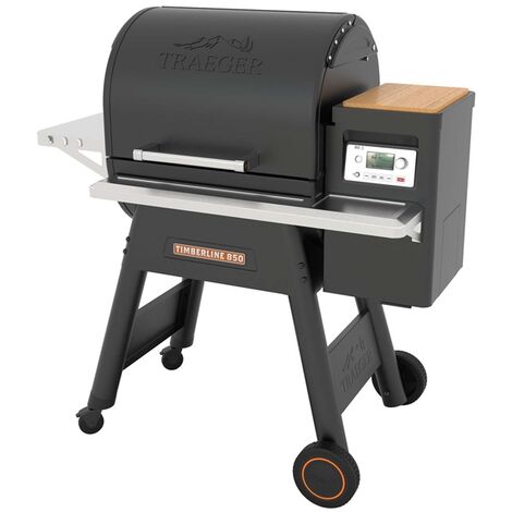 Barbecue à pellet Timberline 850 - 3 niveaux de grille en inox - 10,5 Kw - 117x71x130 cm