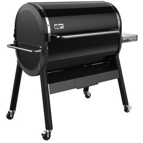 Barbecue à pellets 6 à 8 personnes – Surface de cuisson 46 x 91 cm – Technologie Weber Connect – Plage de température 95-315°C