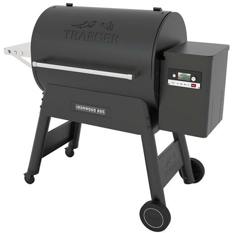 Barbecue à pellet Ironwood 885 - 2 niveaux de grille - 10,5 kW - 137 x 69 x 122 cm
