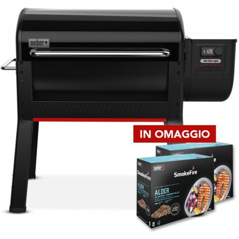 Barbecue à Pellets Weber Smoque Xl Noir Cod.1500805