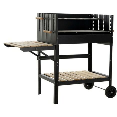 Barbecue Acier 113X51X97 Noir