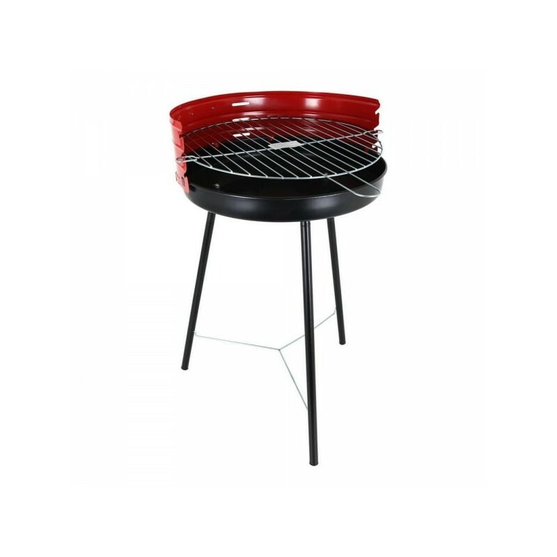 Barbecue Algon Noir Rouge 42 x 71 cm