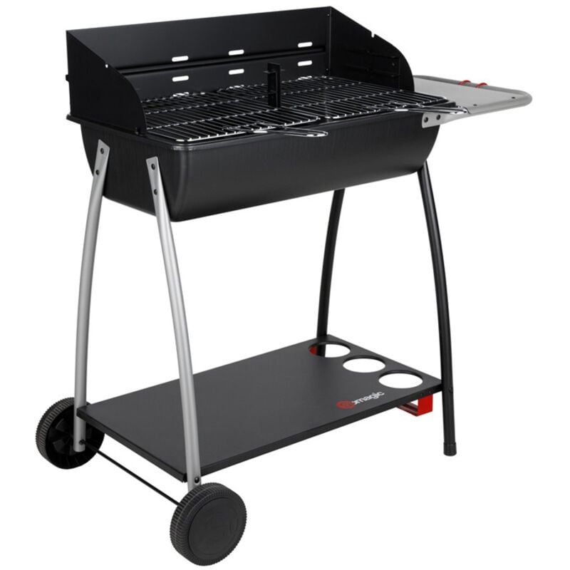 Barbecue au charbon de bois giga