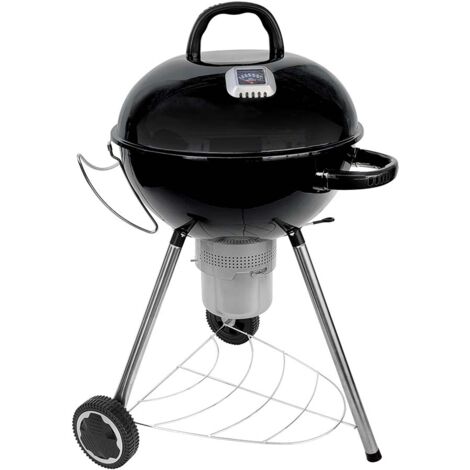 Barbecue charbon de bois GEORGES - Ø57cm - Coloris : noir