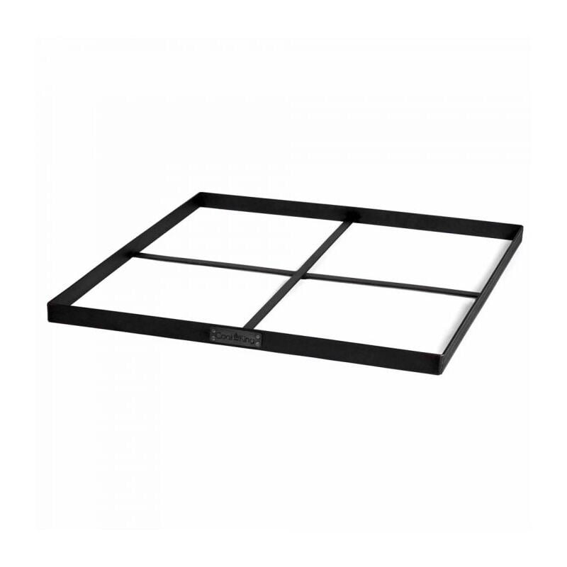 Cookking - Base carrée pour braséro, 60x60cm, acier brut 111035