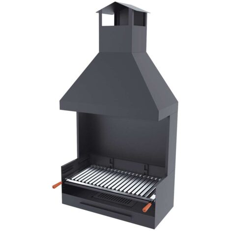 Barbecue bois et charbon FM BV-82 80cm à poser ou à encastrer