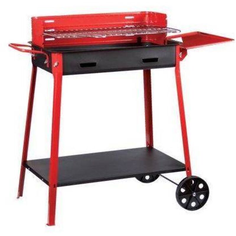 No Brand - barbecue carbonella maxi + ruote fd