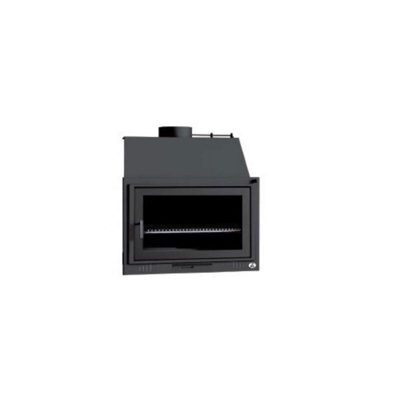 Fm Calefaccion - Foyer barbecue en fonte 70 cm à encastrer avec grille fm BH-170 p avec porte