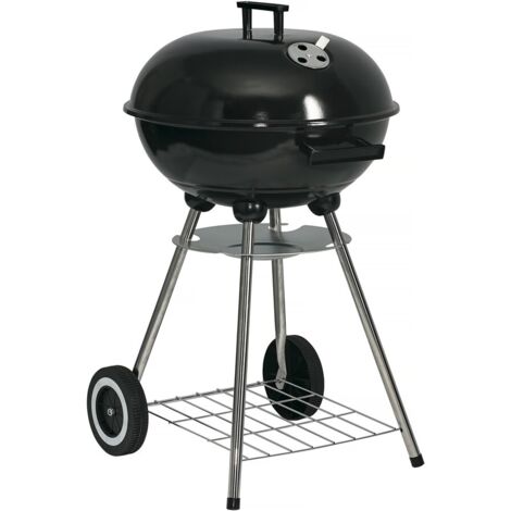 Barbecue charbon de bois "Royal" - Dia 44 cm - Noir