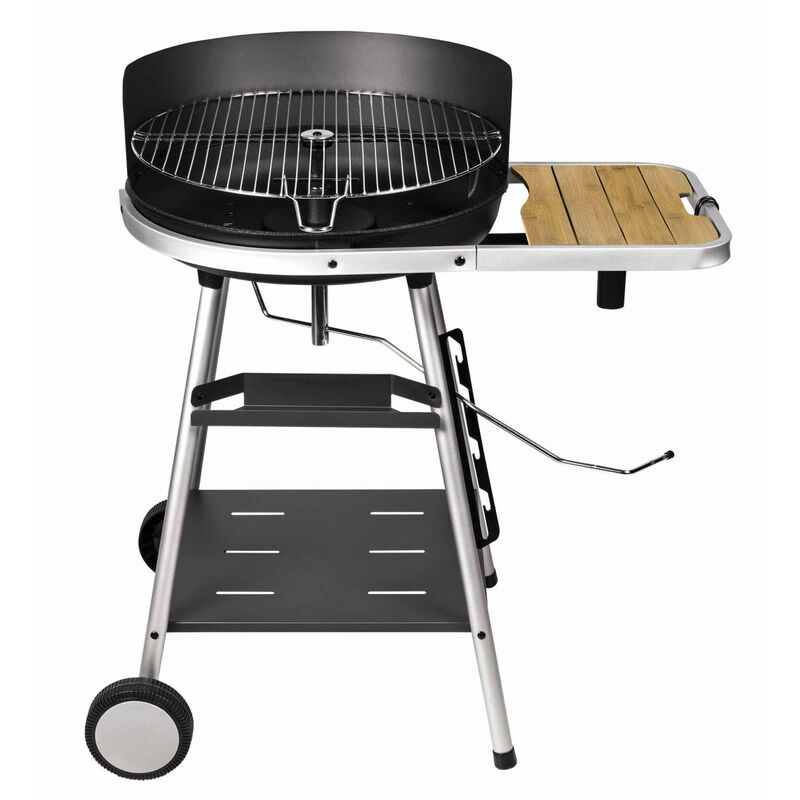 Barbecue port grimaud fonte 53CM sur chariot