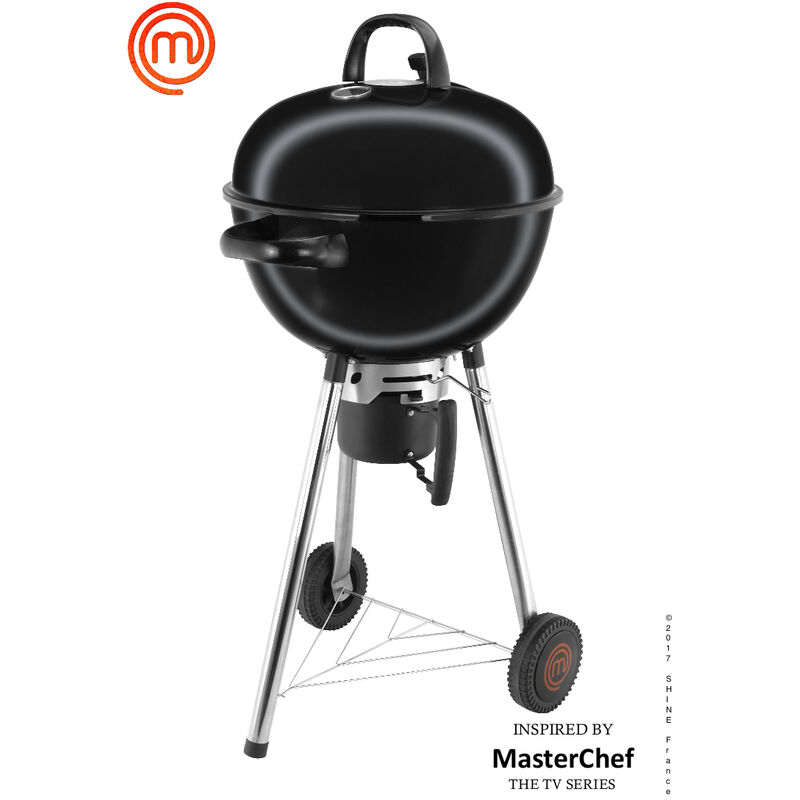 Barbecue charbon Premium 46 cm RSH080206 46P barbecue à charbon noir 223.4545.000 barbecook