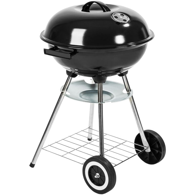 Tectake - Barbecue charbon sur roues ø 41,5 cm -
