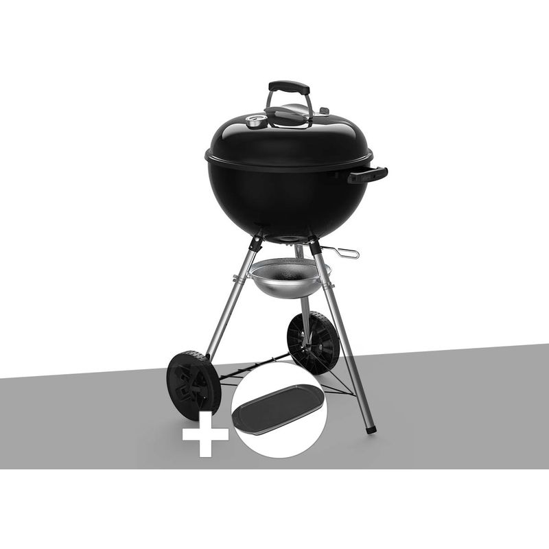 Barbecue à charbon Weber Original Kettle E-4710 47 cm + Plancha