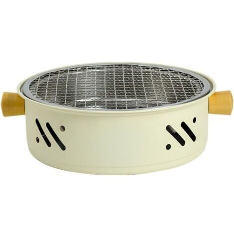 Barbecue coréen de table, gril de table portable - Barbecue électrique portable petit barbecue au charbon de bois,Appareils ménagers de gril de camping antiadhésif coréen sans fumée pour table et jard